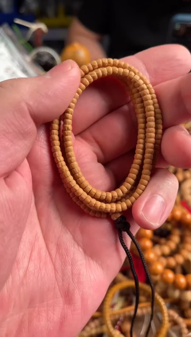 【闪购商品】柏香籽/百香籽手串王胖子文玩工作室黄油皮药片