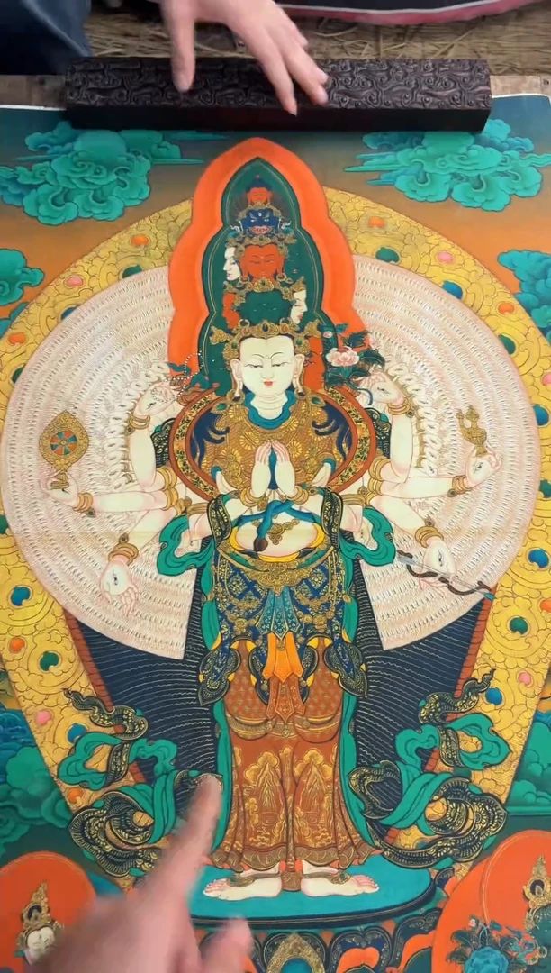 装裱画澄空梵像高端精选链接AA80