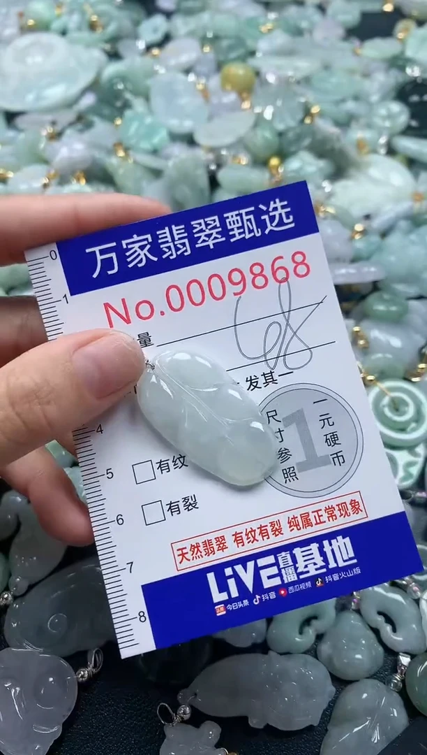 吊坠(不含链)未镶嵌翡翠9868