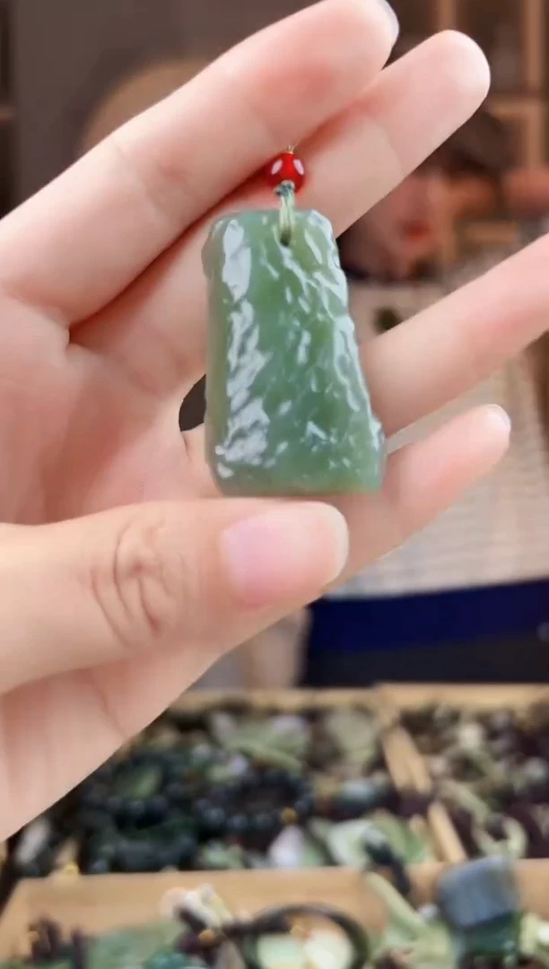 颈饰未镶嵌和田玉拍一发一，多样性发货