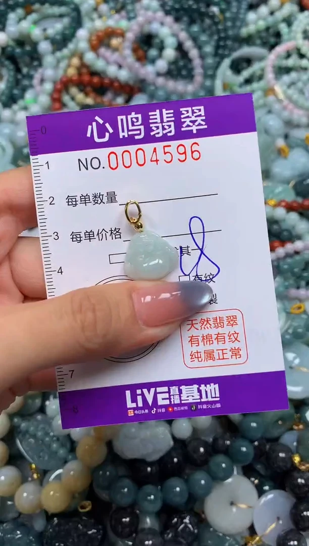 颈饰未镶嵌翡翠闪购004596
