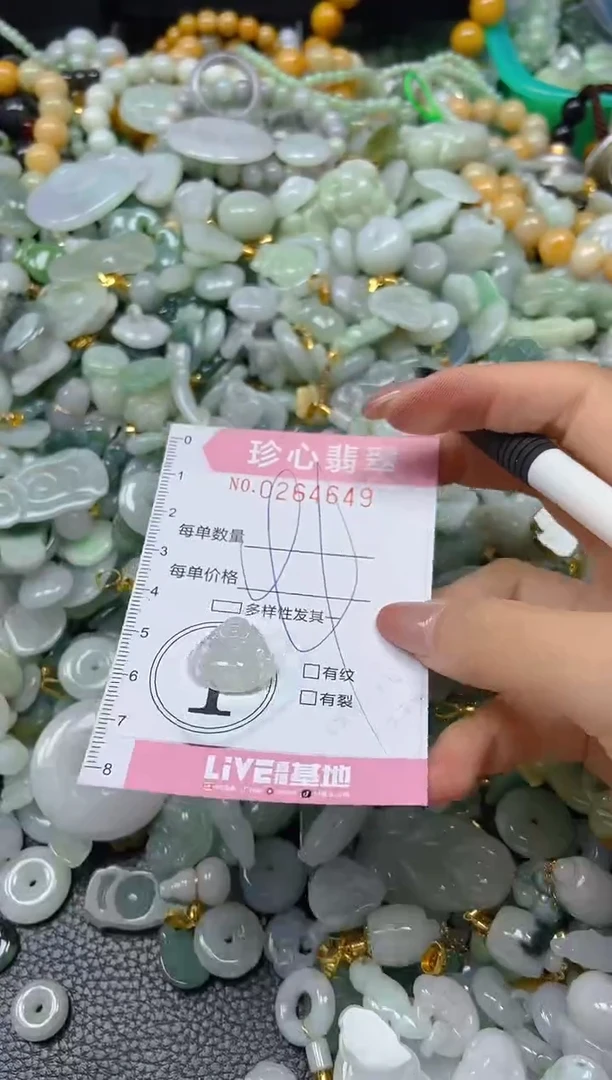 翡翠未镶嵌颈饰闪购0264649