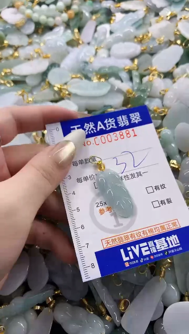 颈饰未镶嵌翡翠天然A货翡翠