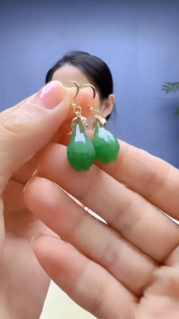 颈饰14K金镶嵌和田玉丹丹diy颈饰