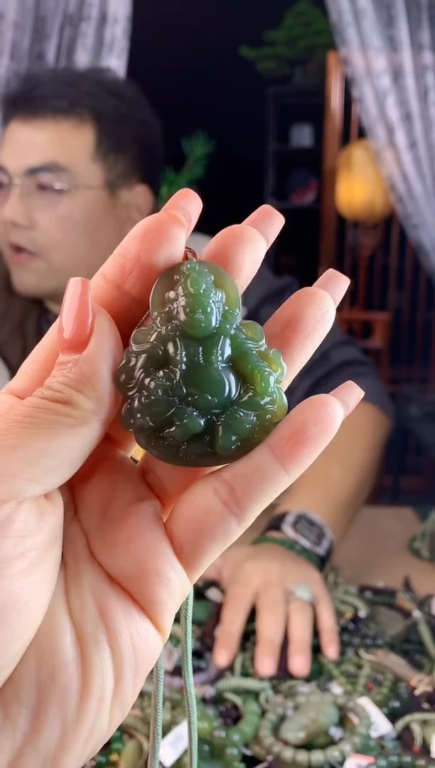 【闪购商品】和田玉挂件未镶嵌1