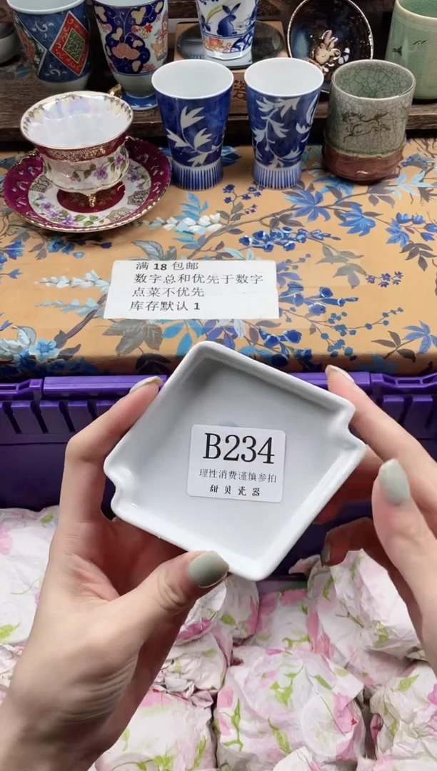瓷片深****～                B234