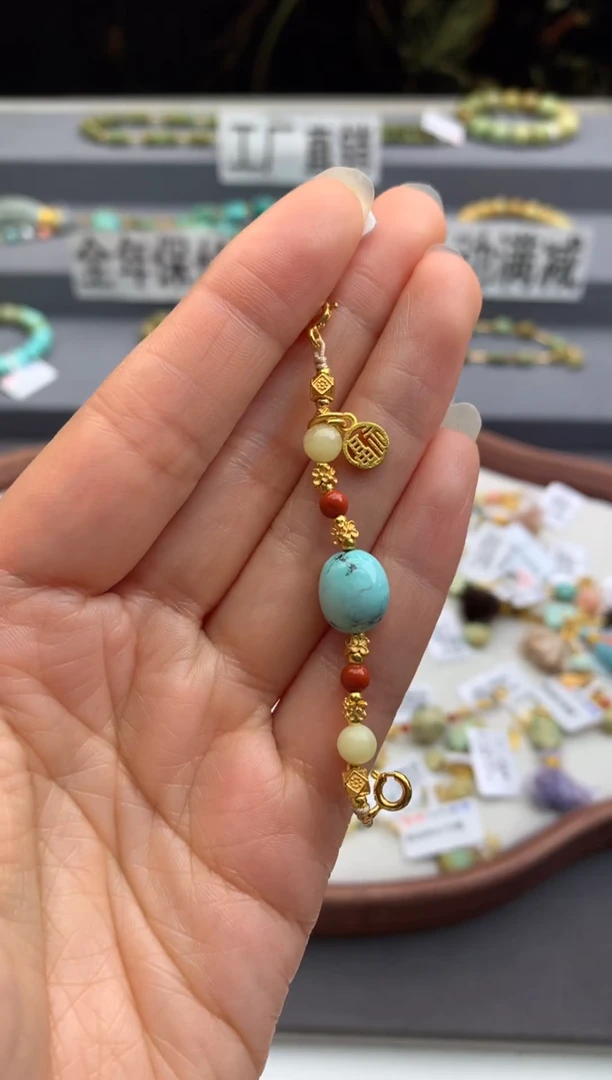 未镶嵌半链南红玛瑙茜.G188