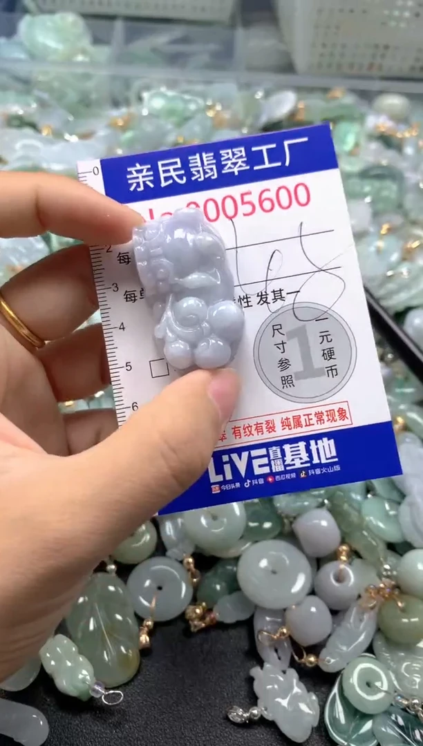 吊坠(不含链)未镶嵌翡翠5600
