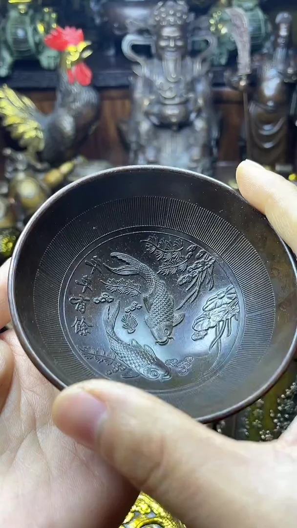 闪购链接，点击下单，有运费险，铜摆件