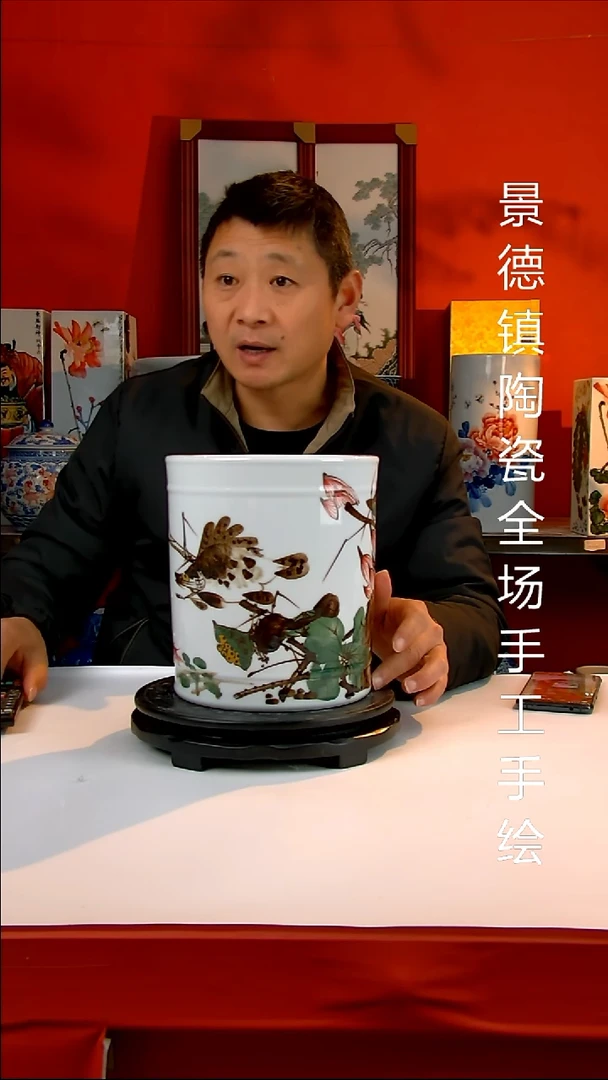 摆件陶瓷景德镇陶瓷 全场手工手绘