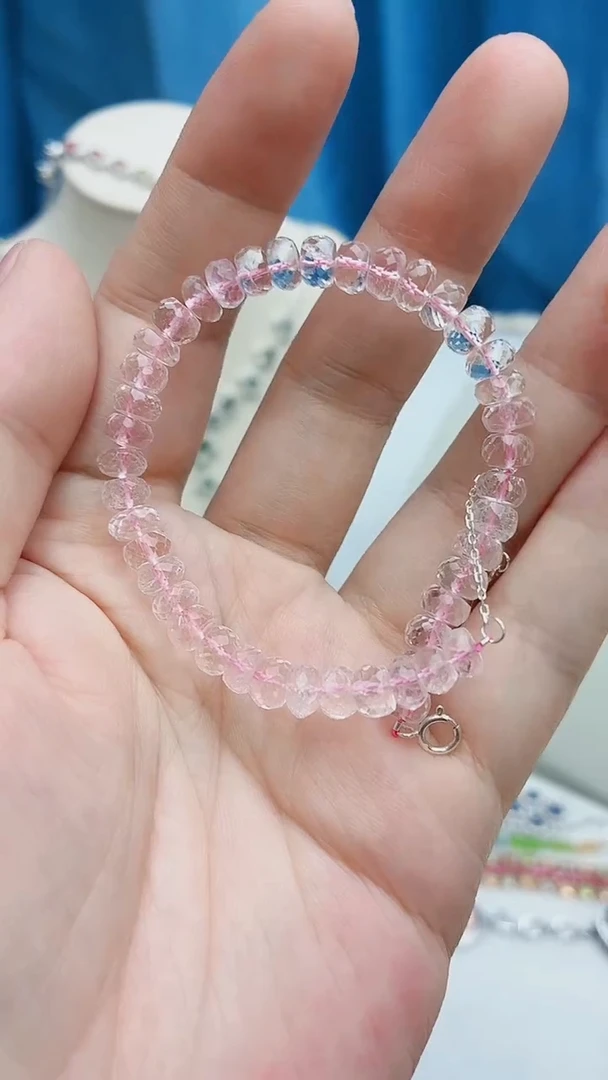 银S925镶嵌绿柱石手链164ZB1113产品一个（多样性）