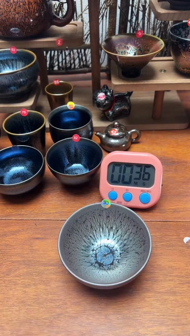 茶盏多*?93号建盏工匠茶器