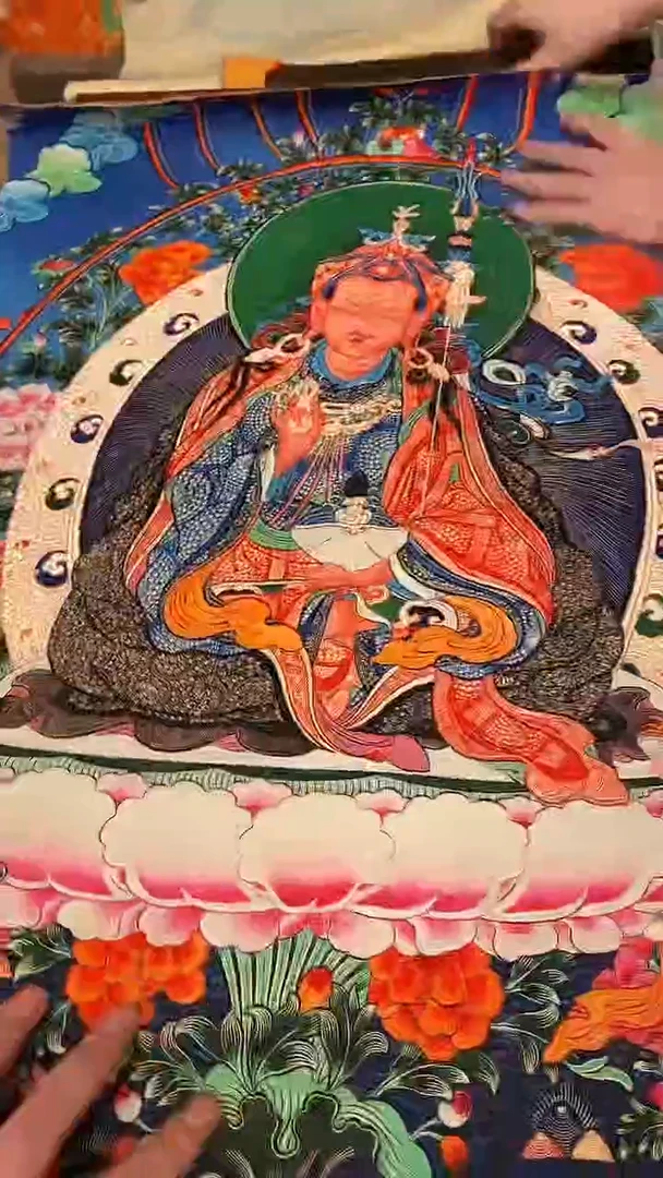 装裱画精美唐卡tk16101