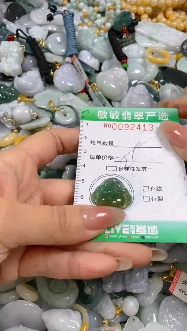【闪购商品】翡翠颈饰未镶嵌闪购0092413