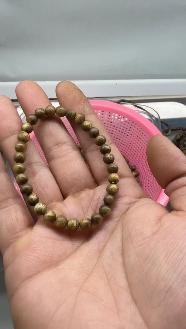 手串沉香乌身0.6规格单圈