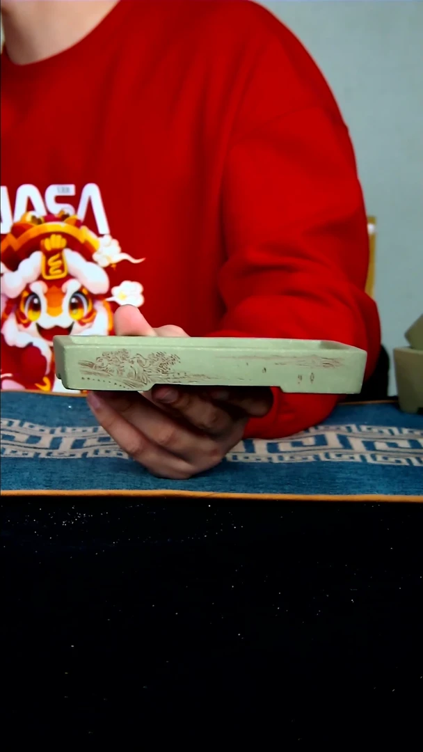 【闪购商品】紫砂花盆15*7*1内径紫砂花盆