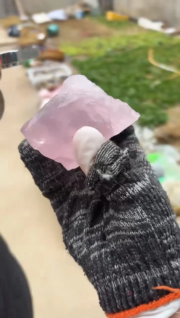 【闪购商品】水晶摆件未镶嵌粉水晶 780