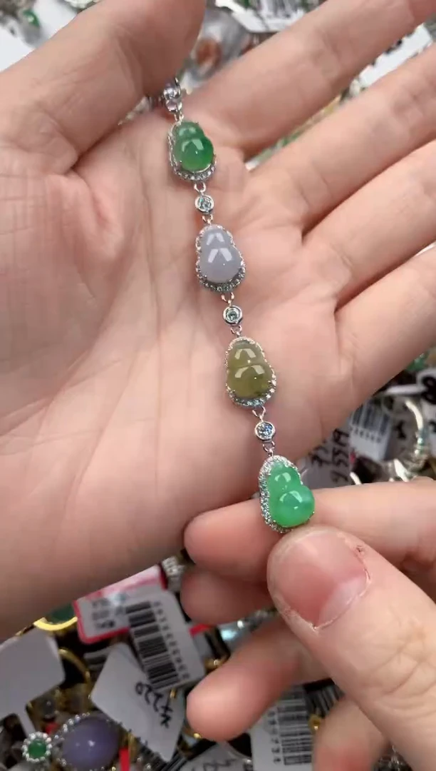银S925镶嵌戒指翡翠3333-----2