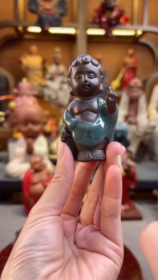 紫砂茶宠器闵茶宠摆件