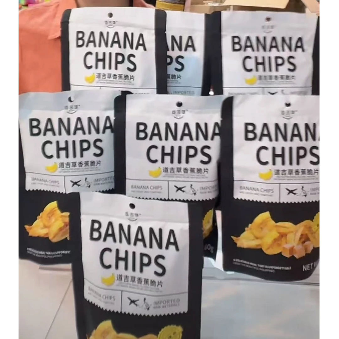 菲律宾进口/休闲营养零食香蕉脆片香蕉干*1