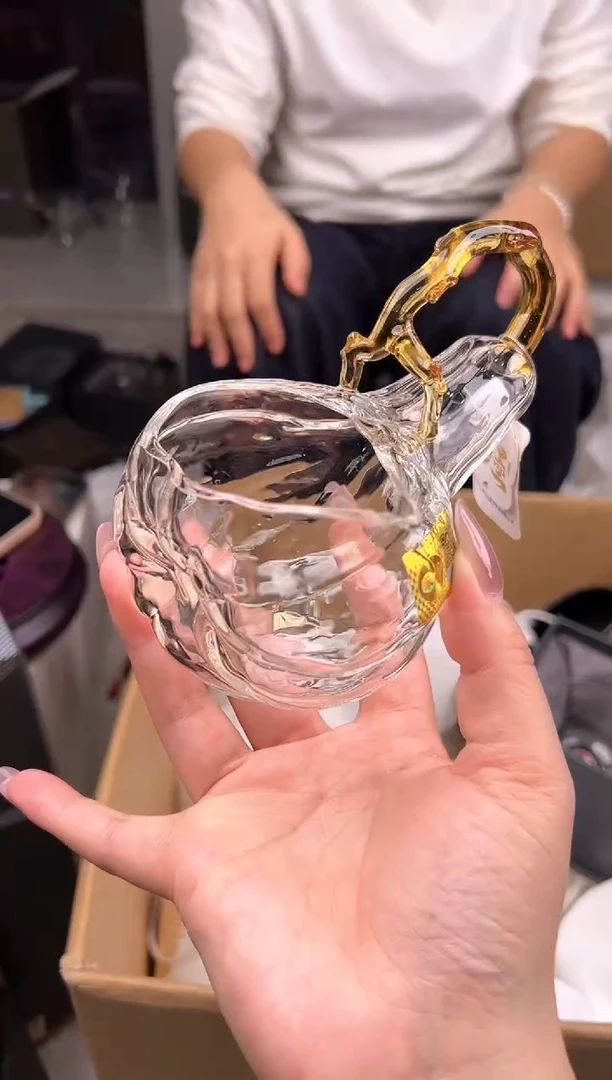 禾墨金瓜公道杯浅黄色
