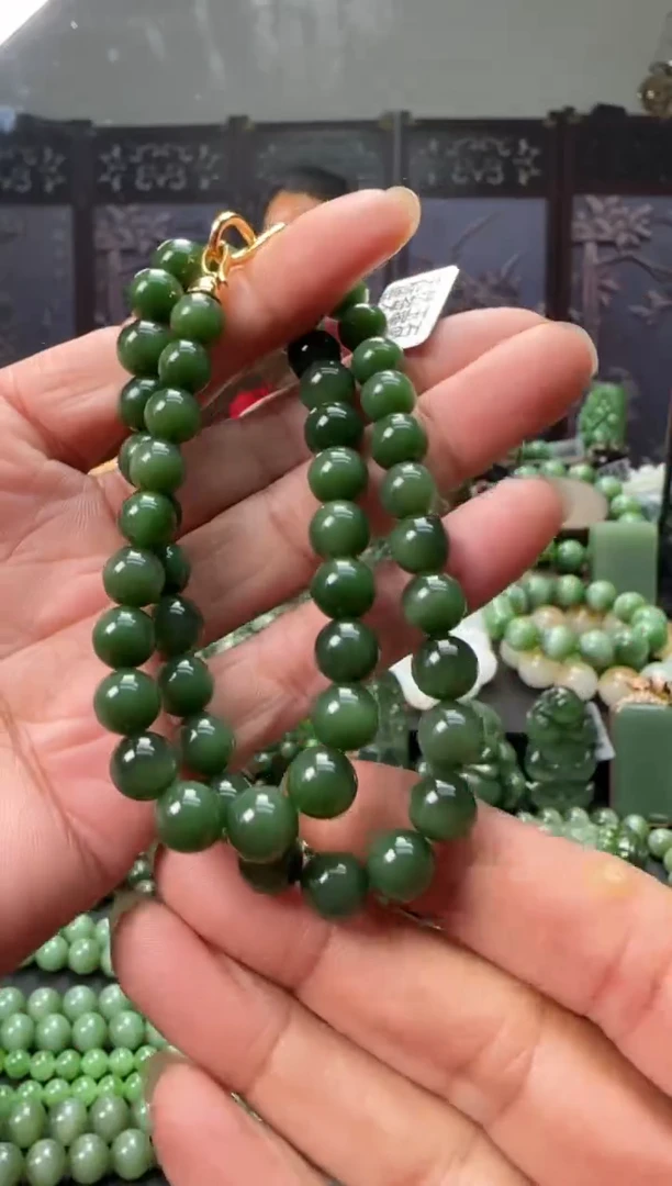 未镶嵌和田玉珠宝奇石妈妈链