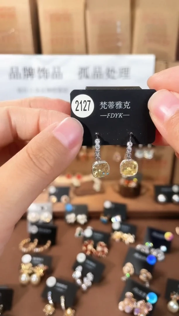 合金925银锆石梵2127