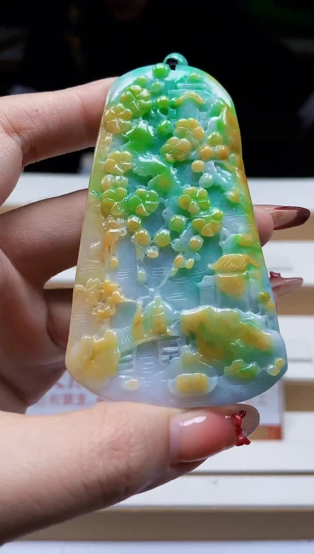 颈饰未镶嵌翡翠1