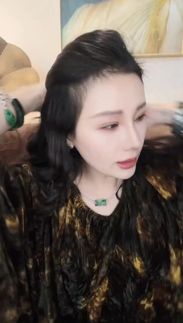 颈饰未镶嵌翡翠方*翡翠E053