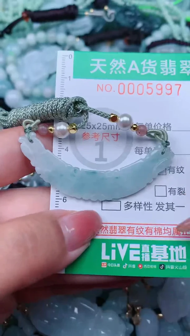 【闪购商品】翡翠颈饰未镶嵌.0005997