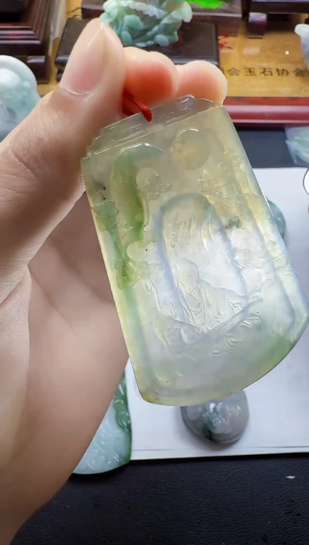 吊坠(不含链)未镶嵌翡翠1