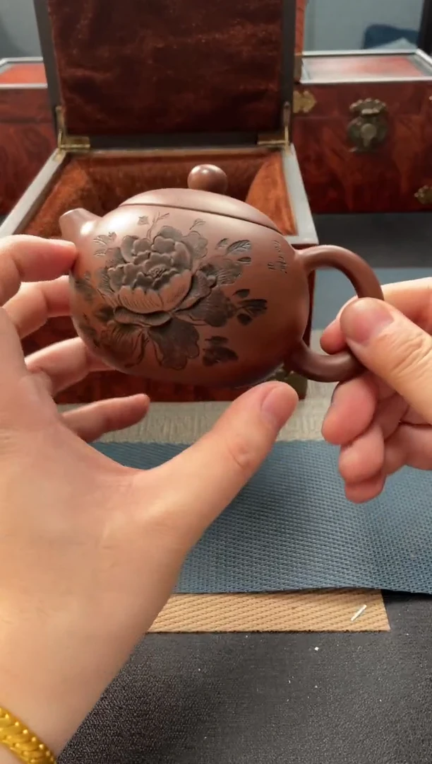 茶壶紫砂184 宜兴原矿紫砂