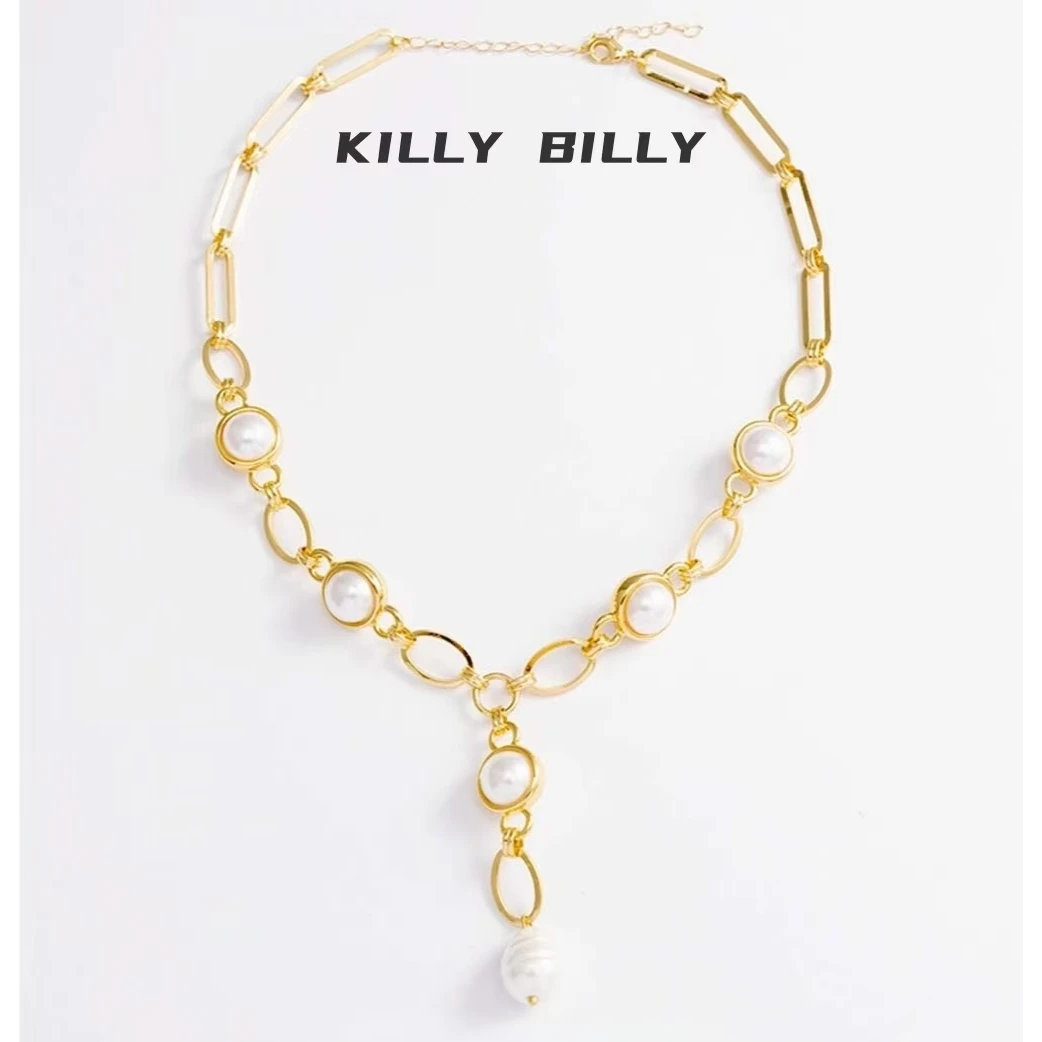 铜合金项链  KILLYBILLY新款威尼斯之恋项链百搭