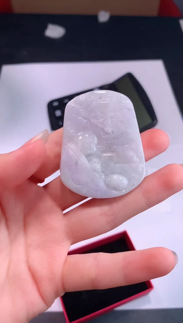 颈饰未镶嵌翡翠0芹0翡翠珠宝885