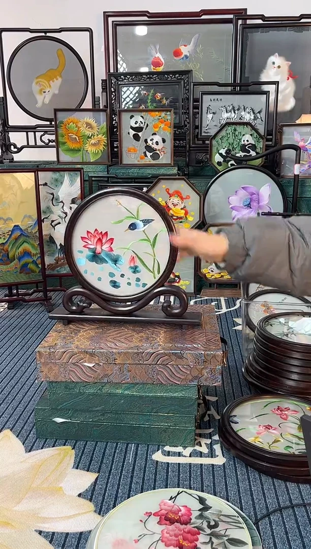 刺绣纯手工制作刺绣