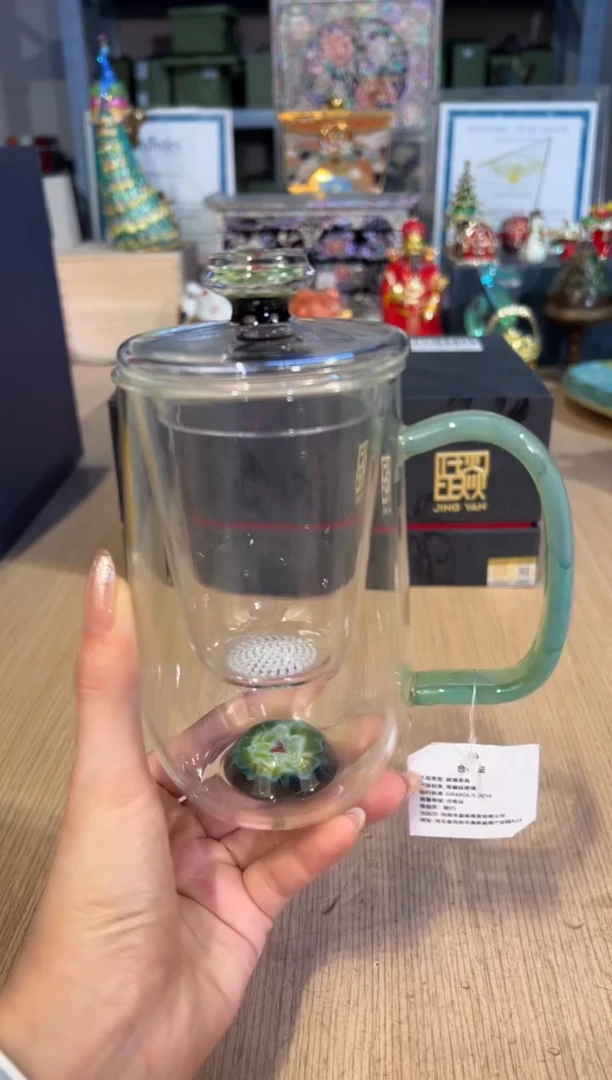 【闪购商品】杯30晶焱优雅杯-绿玛瑙