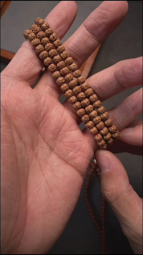 吊坠金刚菩提FYS原桩佛手五爪金龙小金刚菩提108（5mm+)