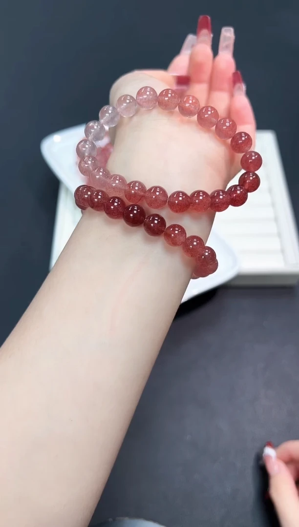 【闪购商品】石英质玉手链未镶嵌11q多样性发其一/1条默认微瑕