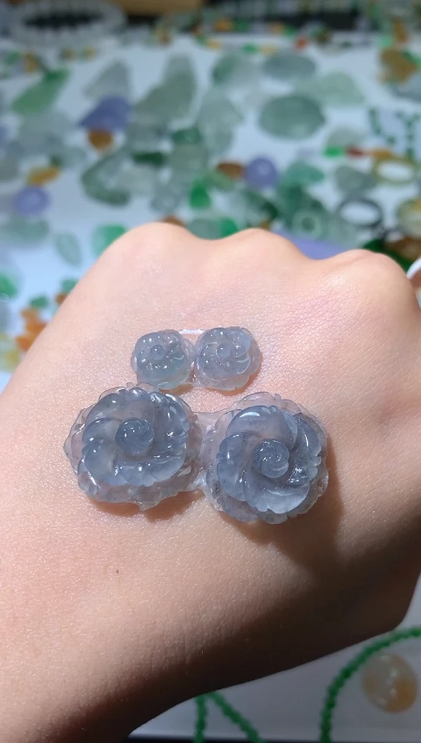 未镶嵌定制翡翠飒****国毛货