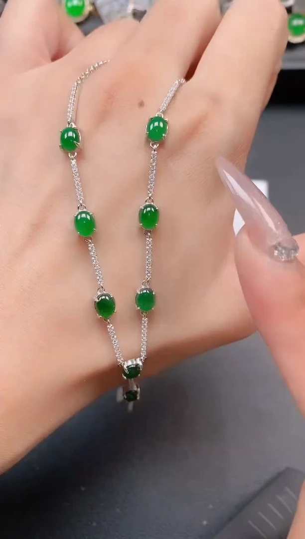 银S925镶嵌戒指翡翠1111