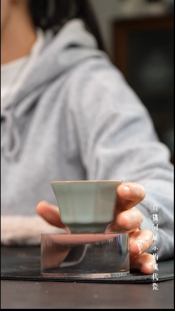 来***乐景德镇汝窑主人杯