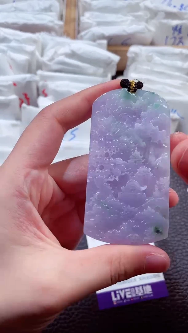 翡翠未镶嵌颈饰00000930