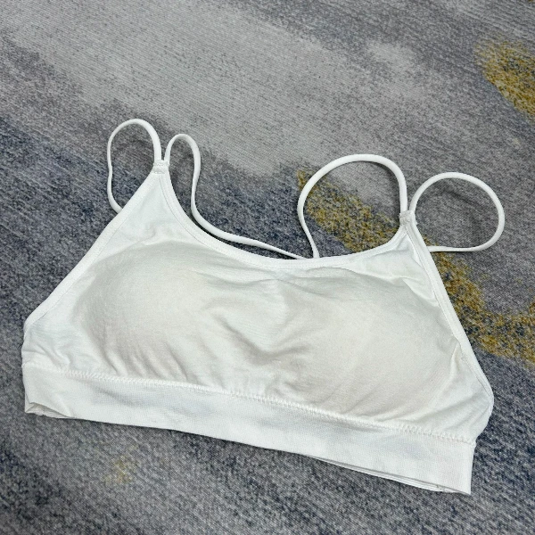 【拍一发二】带胸垫抹胸美背文胸011