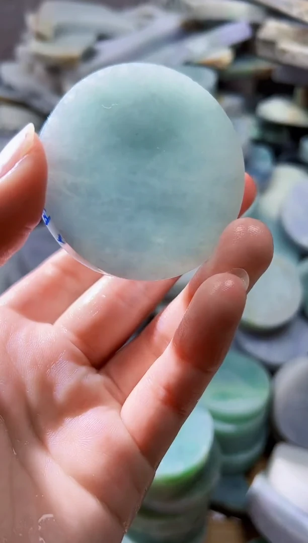 裸石翡翠天然翡翠A货玉 南 447