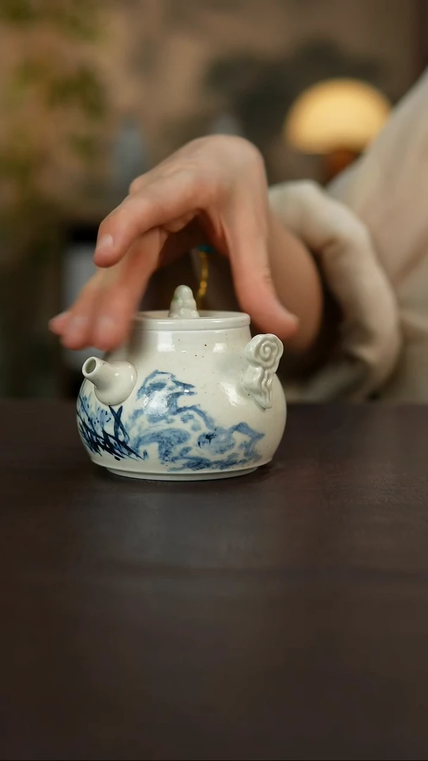 杯景德镇陶瓷杯碗柴烧多人