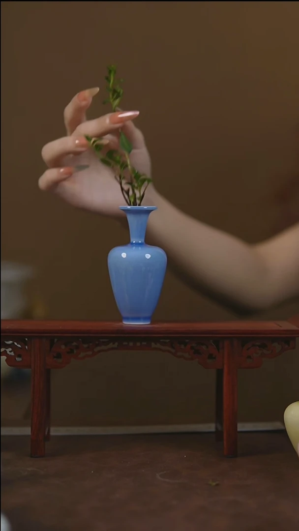 景德镇全手工小花瓶