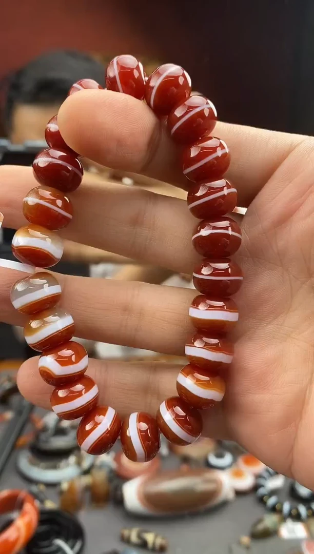 玛瑙/玉髓颈饰未镶嵌-1118 -18