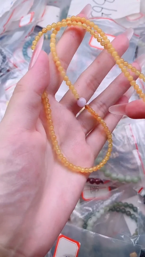 未镶嵌颈饰蜜蜡多样性发拍一发一