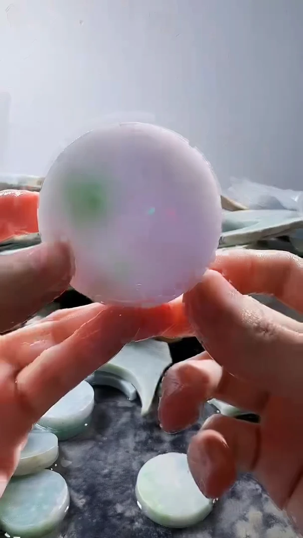 裸石翡翠缅甸翡翠A货文2170