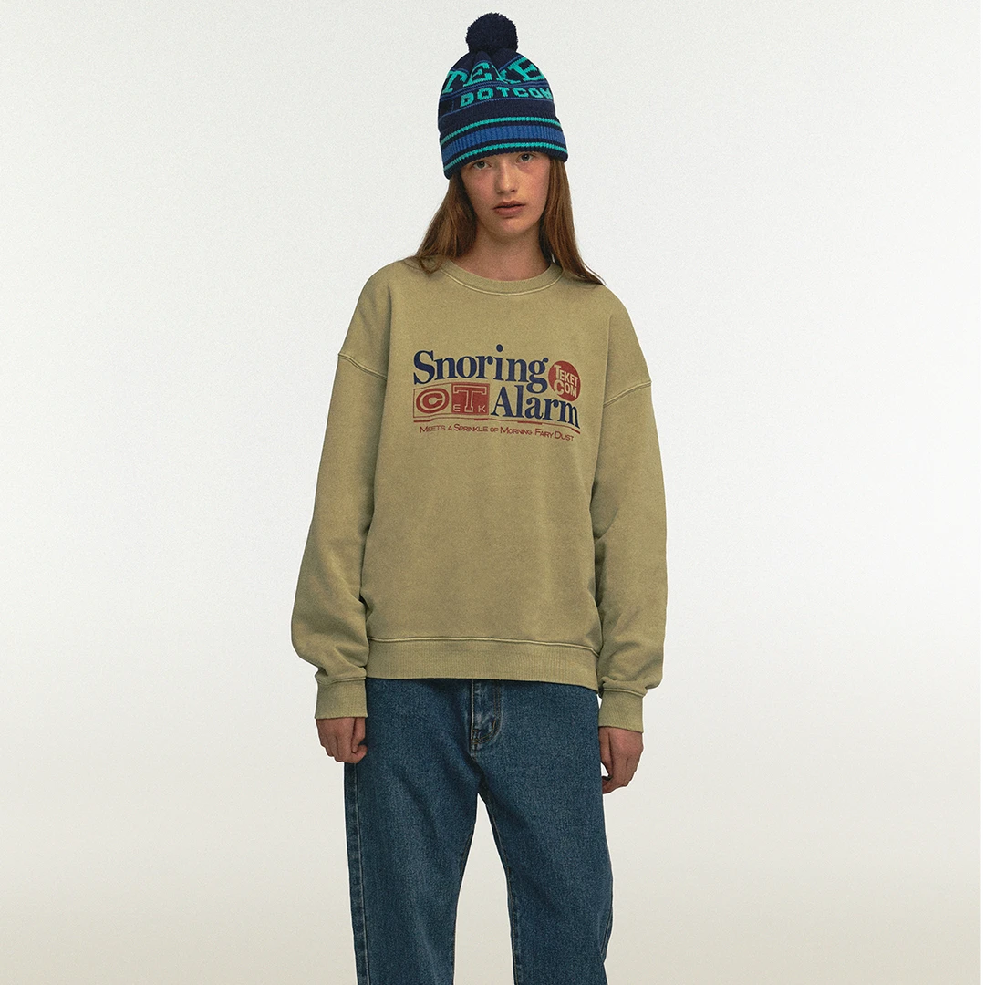 【CTEKET】25早春TK2413WCW02 韩国小众设计师字母卫衣